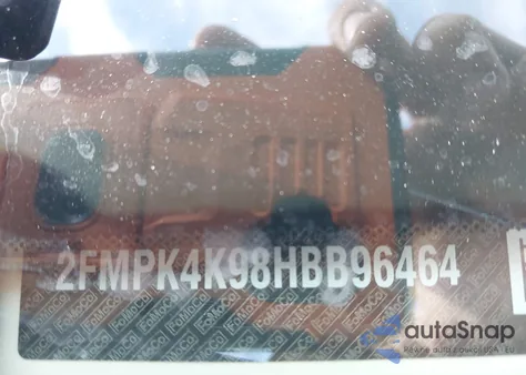 2017 Ford Edge Titanium из США, поврежденный, VIN 2FMPK4K98HBB96464